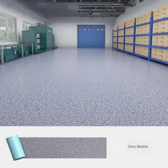 Flexible Hospital Flooring: Durable PVC Roll with T Grade Resistance Garage Floor Vinyl Roll