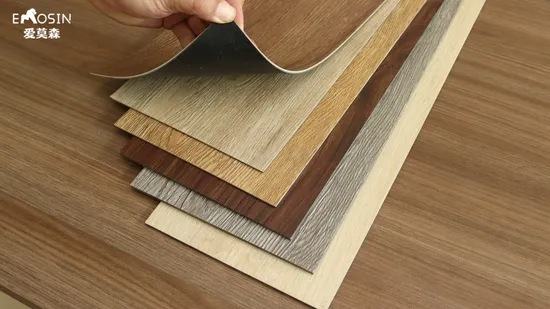 Waterproof 2mm/3mm/4mm/5mm/6mm/8mm PVC Sheet Grey/Oak Luxury Vinyl Plank/Tile Click Lvp/Lvt Herringbone Flooring 