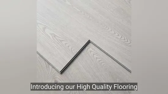 Manufacturer 4mm/5mm/6mm Commercial Use Modern Style Pad 1.5m EVA IXPE 100% Waterproof Unilin Click Herringbone Rigid Vinyl Plank Spc Flooring Click Vinyl Tile 