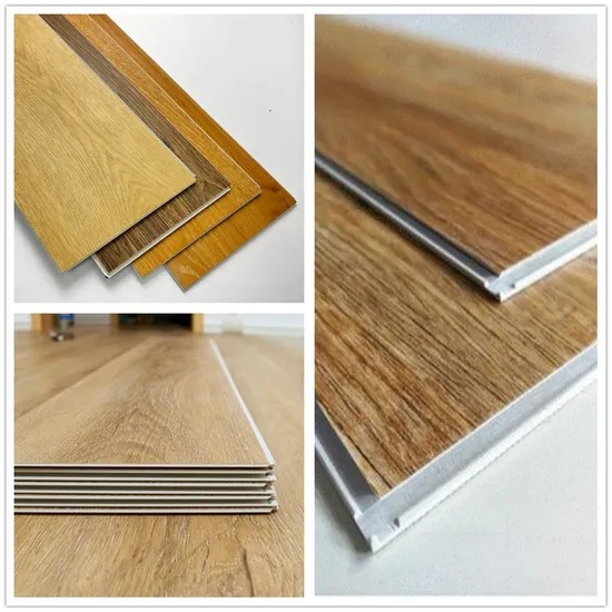 Luxury Vinyl Plank Flooring Waterproof Click Water Proof Interlocking Spc Floor Vinyl Flooring 