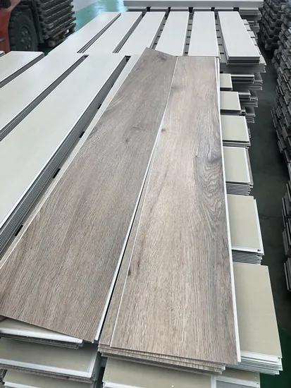 Building Material Stone Grain Flexible PVC Material Dry Back Floor Piso Spc Click Waterproof Plastic Spc Flooring 
