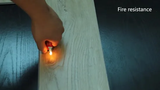 Home Decor Building Material Wood Stone Pattern 3.5mm 4mm 5mm Fireproof Waterproof Lvt Lvp Vinyl Plastic Plank Floor Tile PVC Click Lock Laminate Spc Flooring 