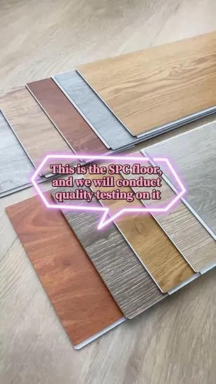 Decoration 100% Waterproof 4mm/5mm/6.5mm Interlocking Click Lock Plastic Hybrid Luxury Rigid Core PVC/Vinyl Flooring Plank/Tile/Floor Tile Wood Spc Flooring 